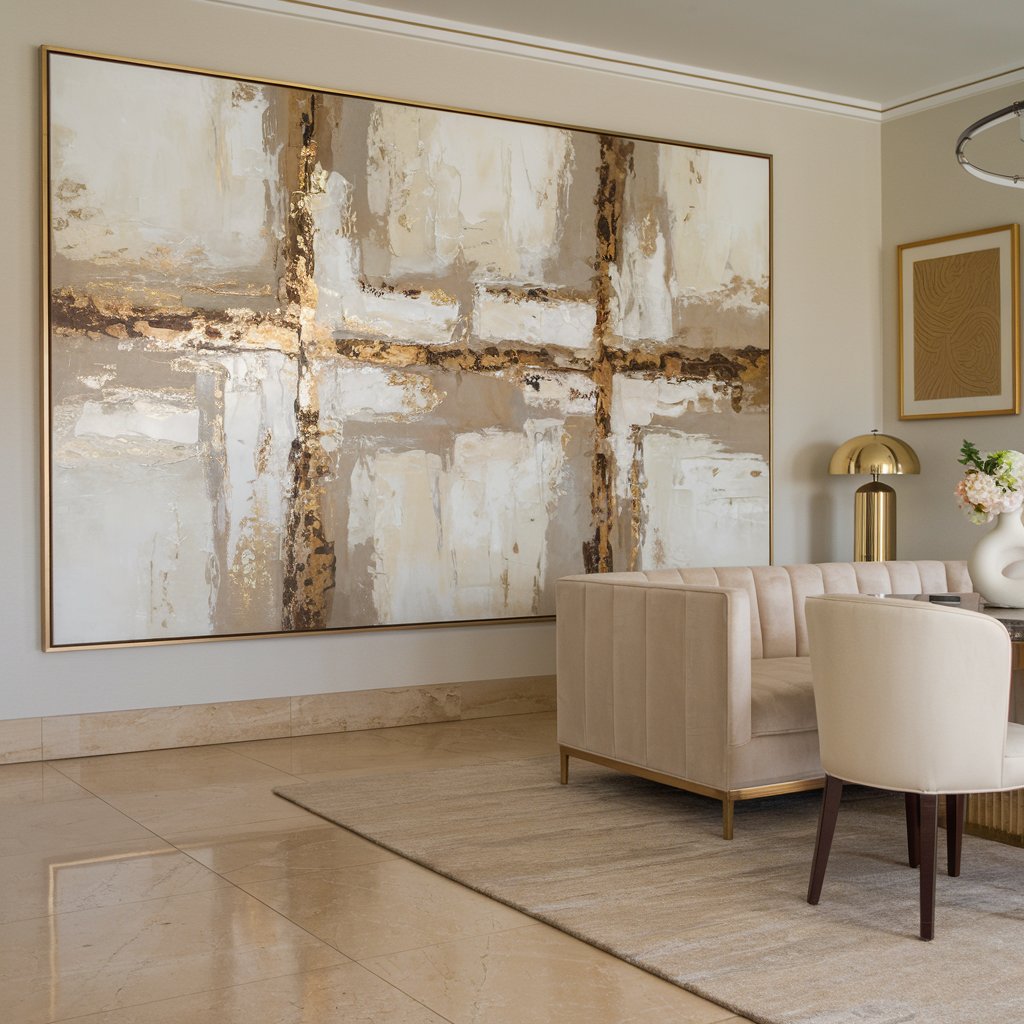 奢华米色与白色大理石餐厅设计-40