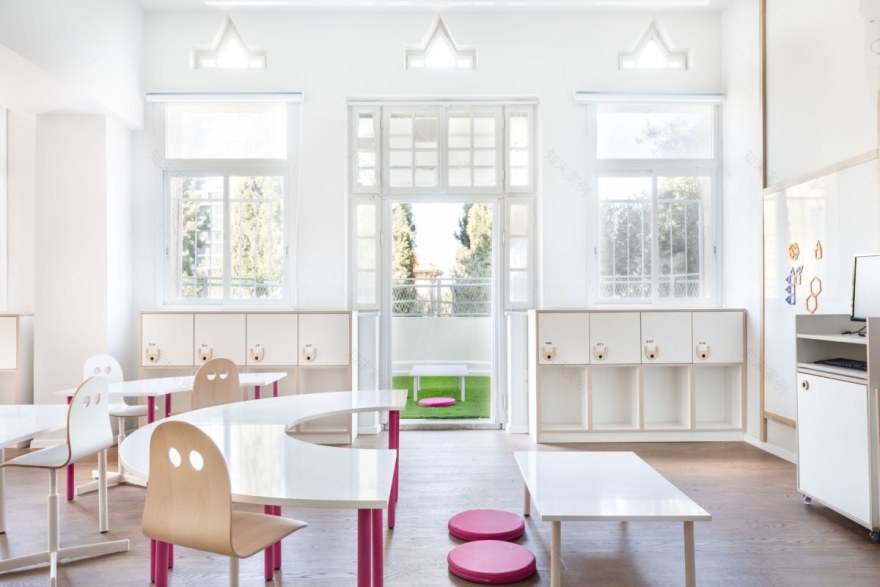 海法希伯来现实学校二年级教室设计丨以色列海法丨STEINBERG,,FISHER-15