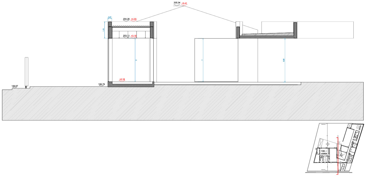 融合自然的西班牙现代住宅——G///bang El Caserón-33