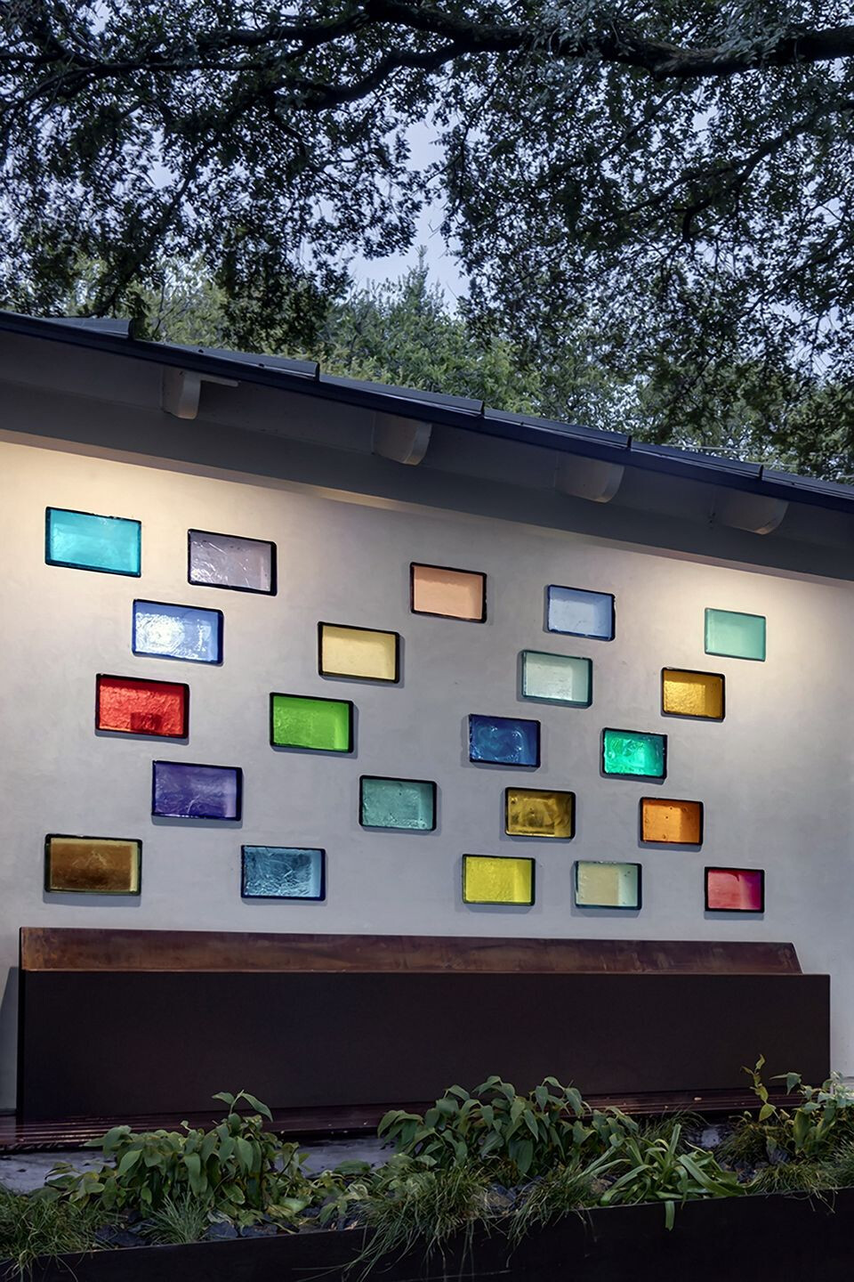 舞动玻璃音符的私人住宅-22