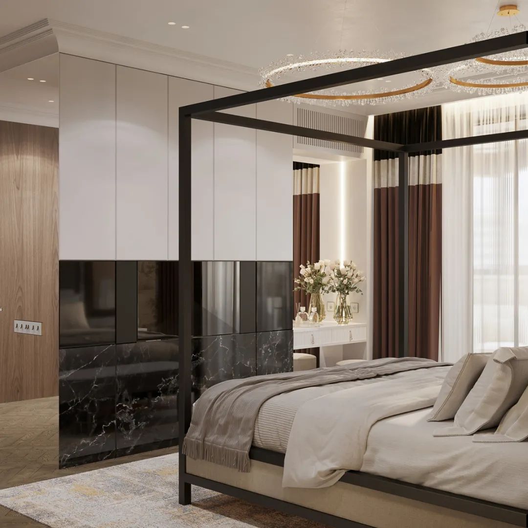 俄罗斯莫斯科 192·4㎡私人豪宅设计丨Julia Design-97