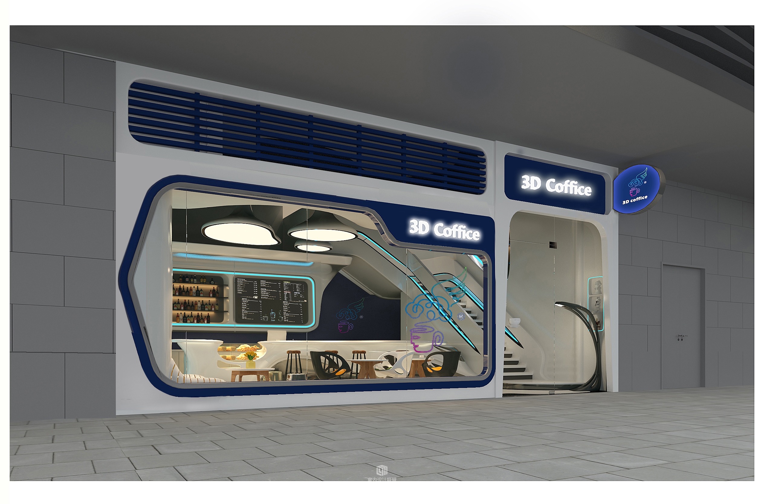深圳京基1003D咖啡厅-2