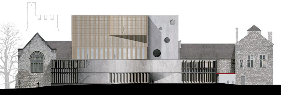 Cork 大学历史建筑翻新,打造现代学生中心-7