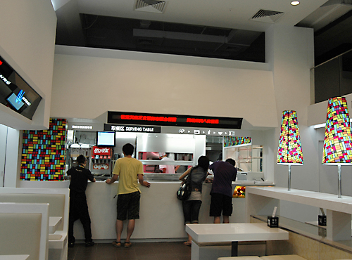 惠州VBN品牌设计顾问最新案例——正负一杂志概念餐厅店面空间设计-6