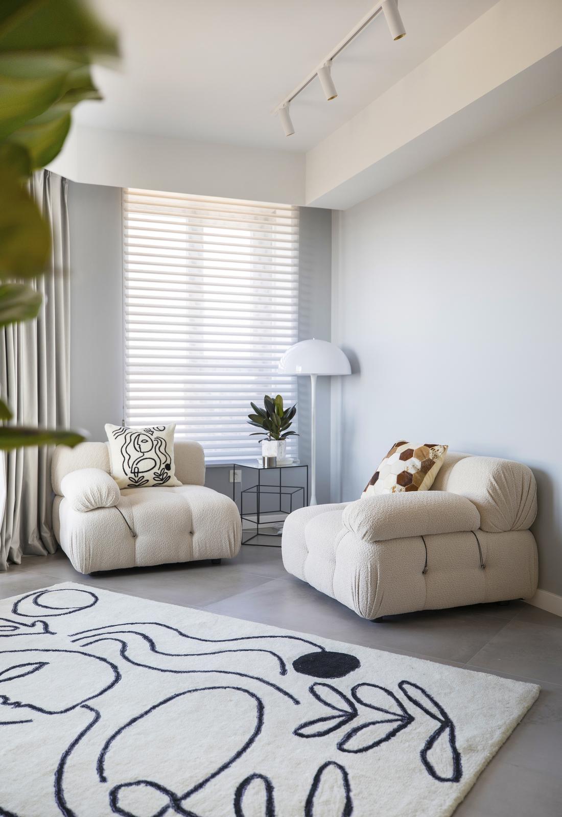 异型户改斜为正,打造休闲生活空间丨壹目设计-12