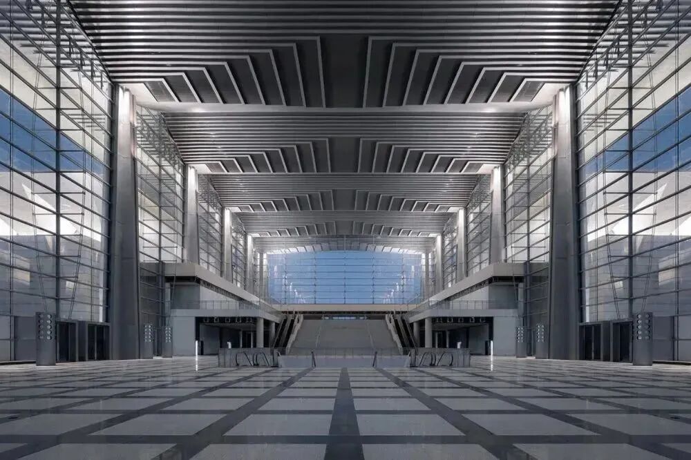 【城市名片】丝路会客厅，对话世界窗！中建八局匠心“筑”造西部会展新高度-77