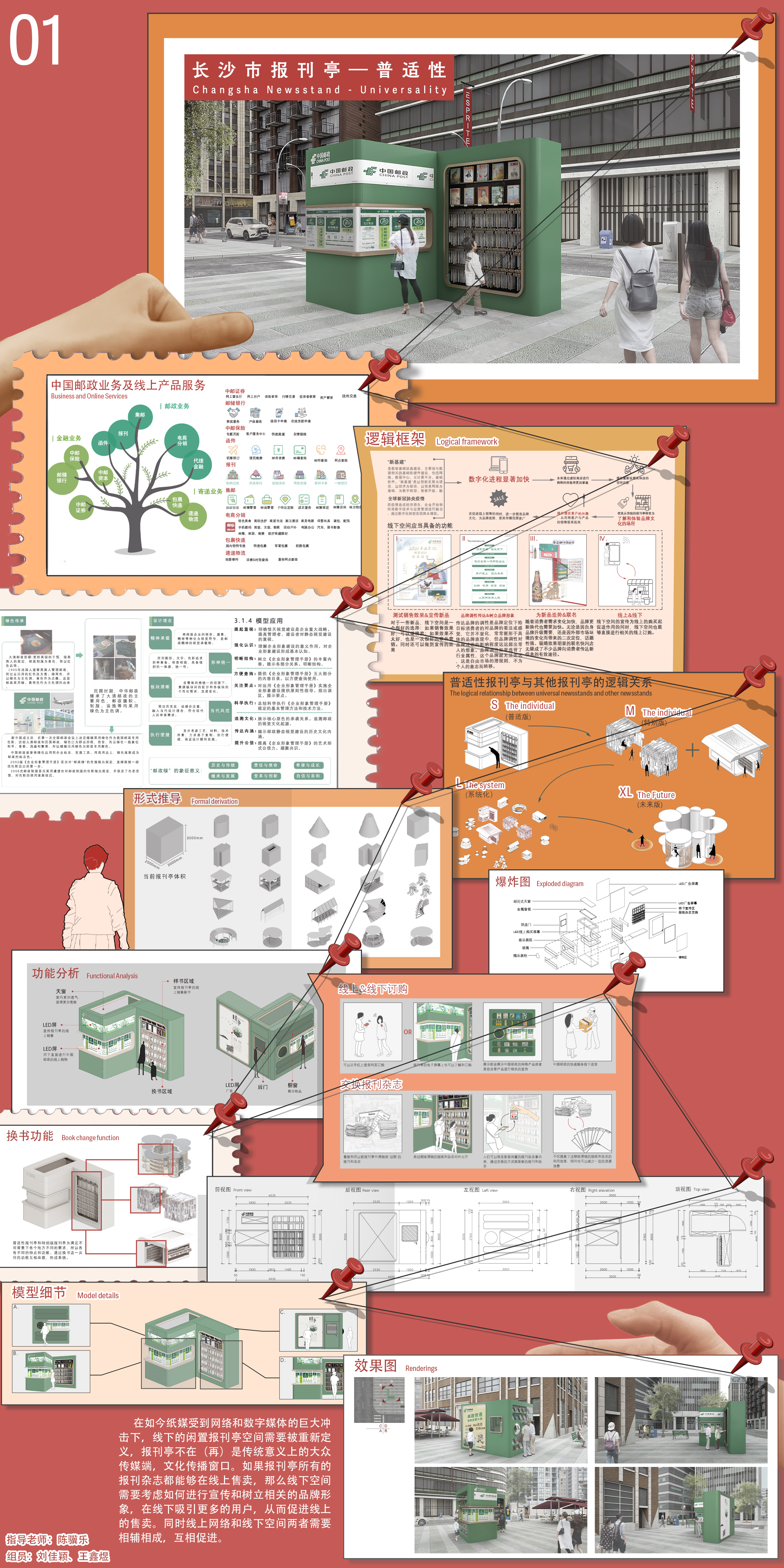 关于报刊亭在不同社会问题下的思考丨湖南师范大学美术学院环境艺术专业-66