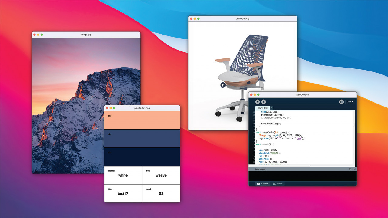 色彩定制时代 | 设计师用 AI 打造个性化的家居办公座椅-2