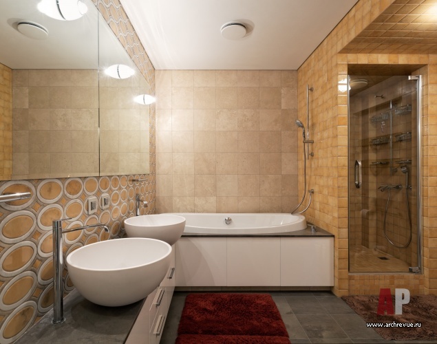 Береговой 三层公寓室内设计-52