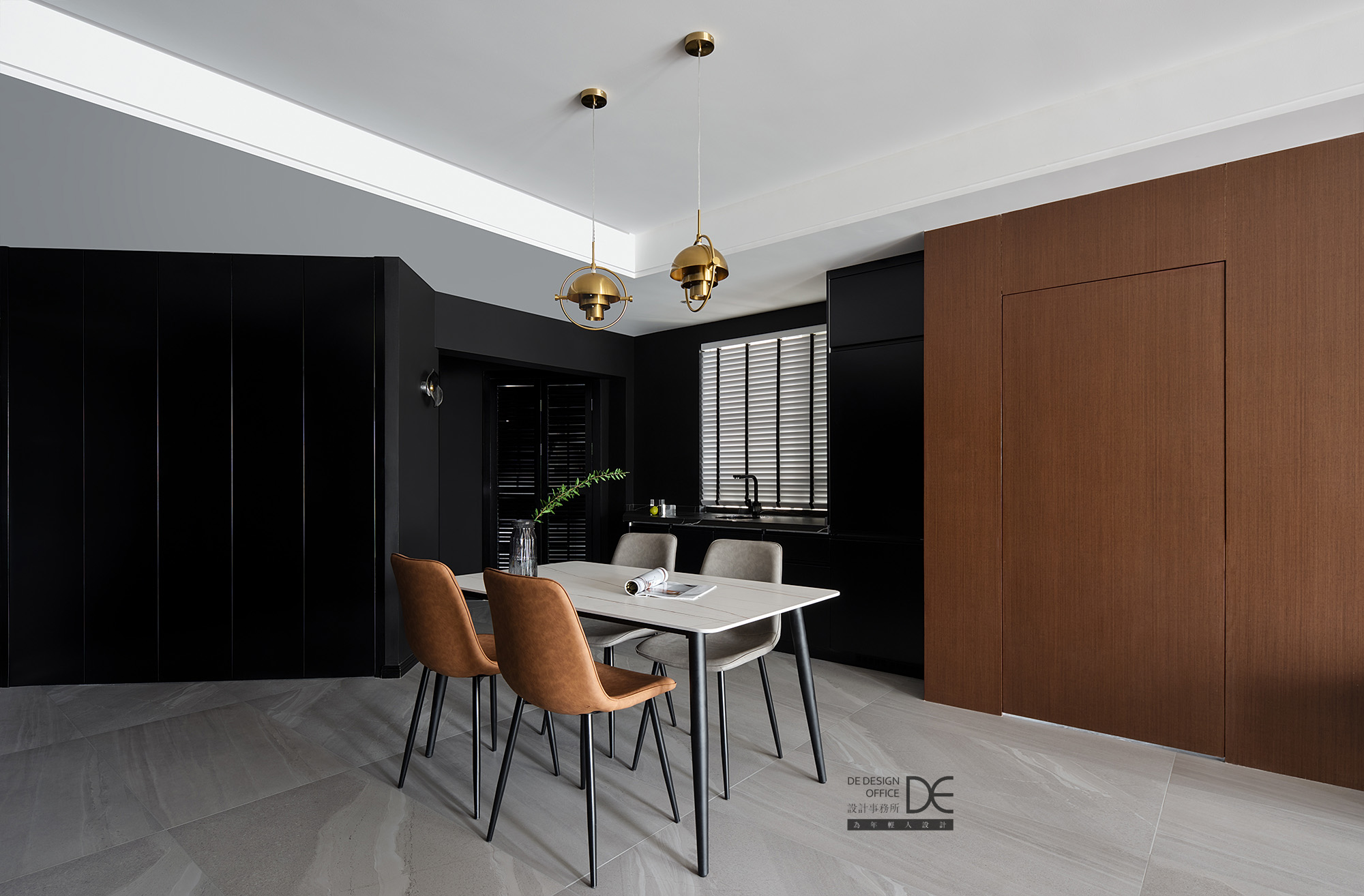 DE实景 · 997期 | 83㎡异形空间，如何装出“大”的感觉？-37