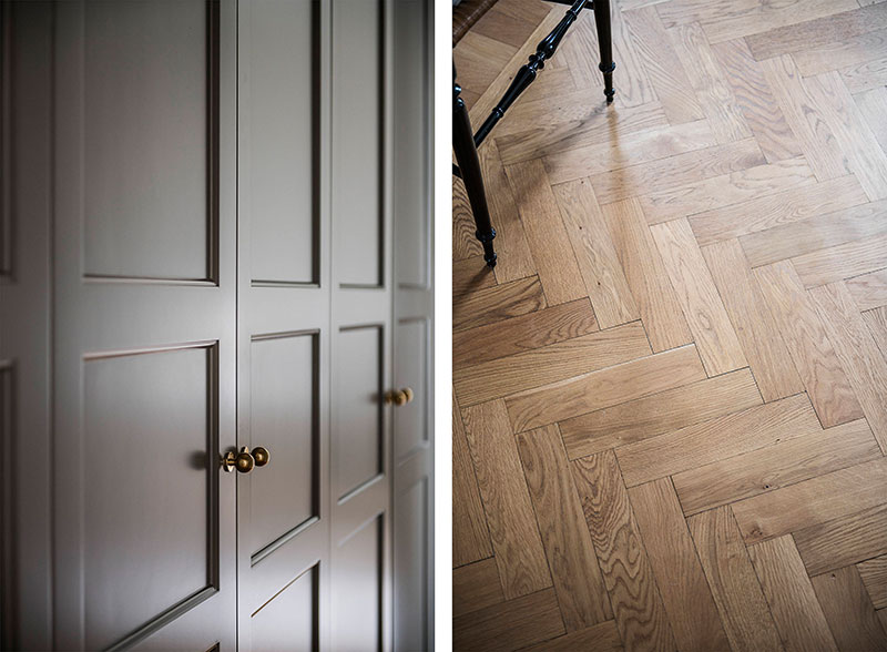 斯德哥尔摩橄榄绿公寓，法式风情融入北欧设计-21