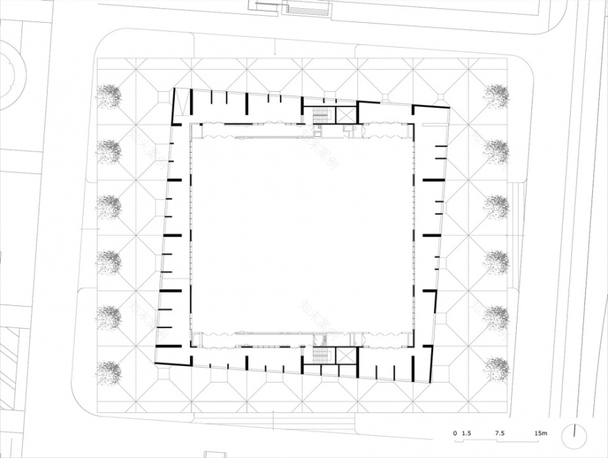 北京建筑大学新校区学生综合服务楼丨BIAD胡越工作室-44