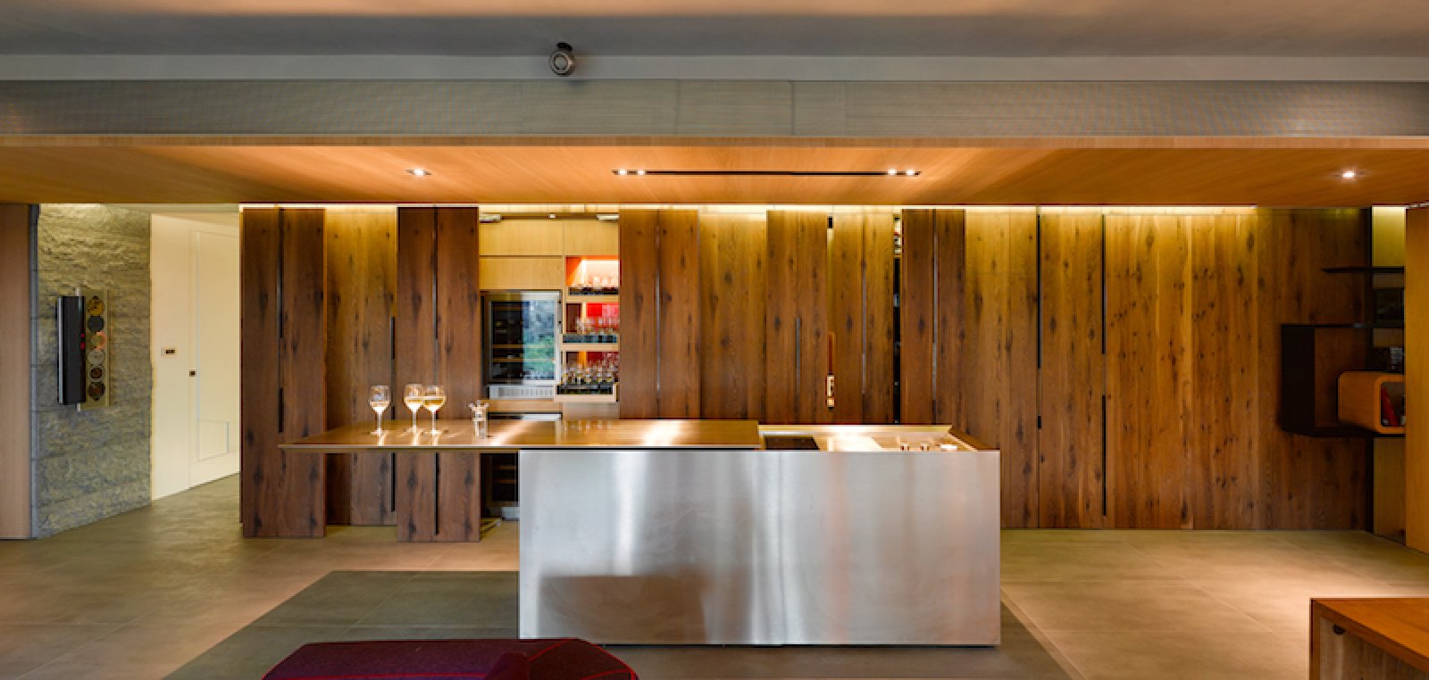 台北230m²一分三住宅设计-23