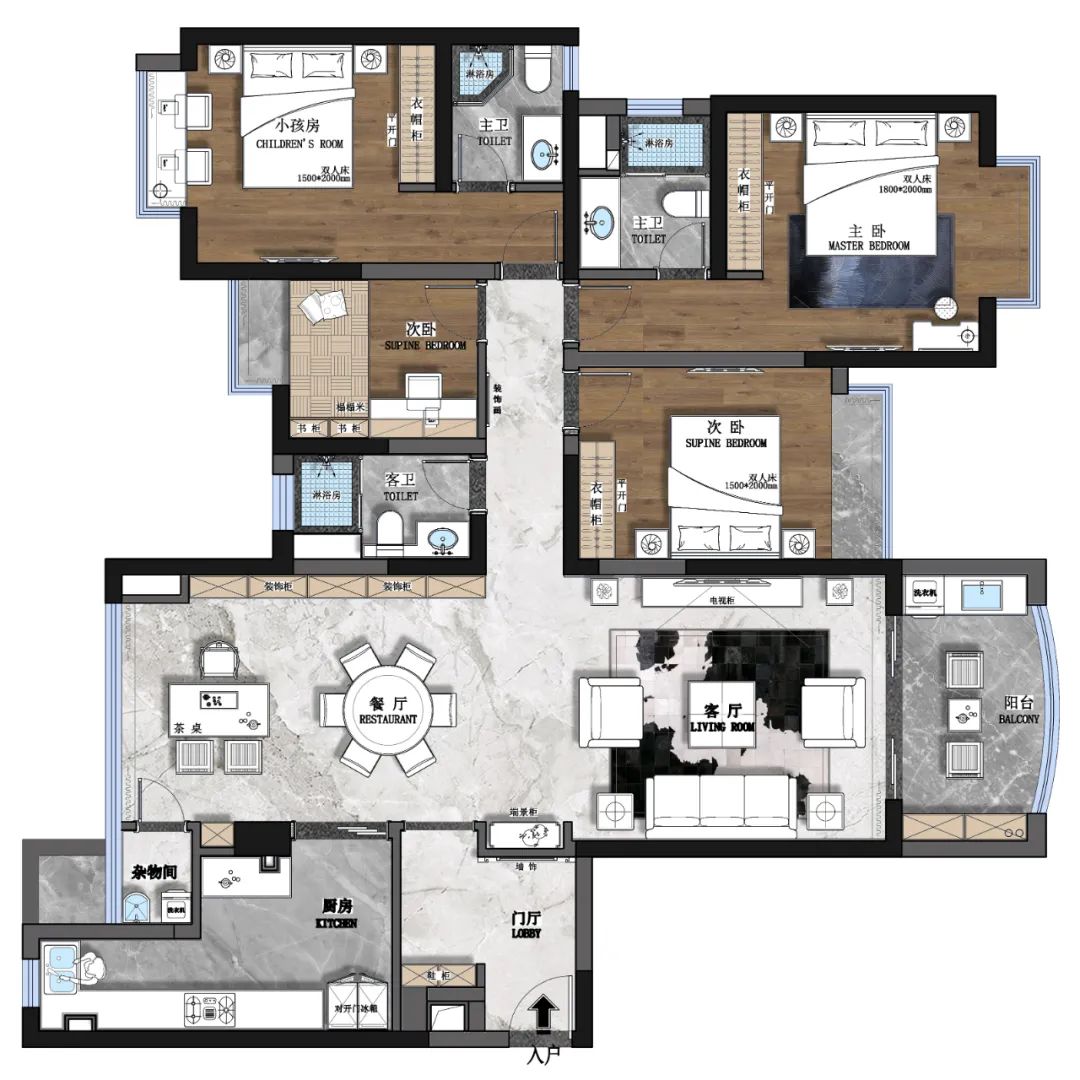 《橙香·沁园》 | 传统与现代共融的东方美学空间-17