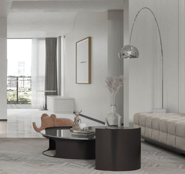 入画 · 揭阳东方首府顶层复式设计丨中国揭阳丨立和建筑设计-24