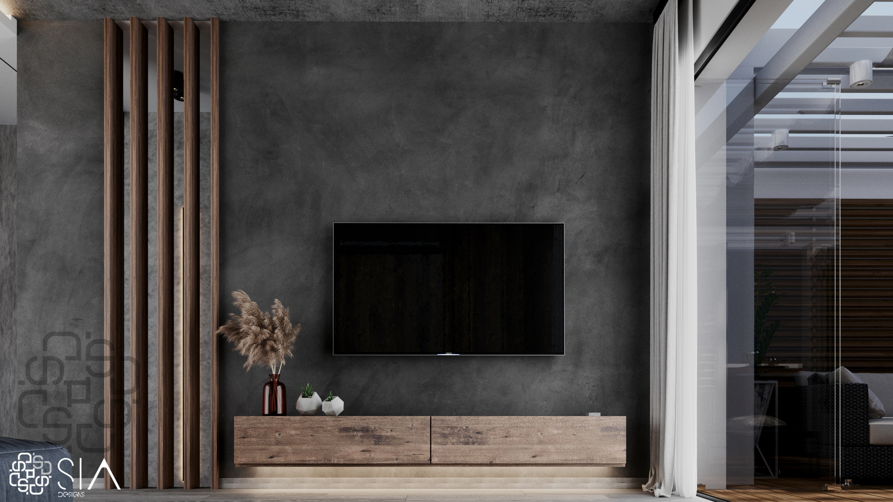 MV- Roof , Living & Study Room-4