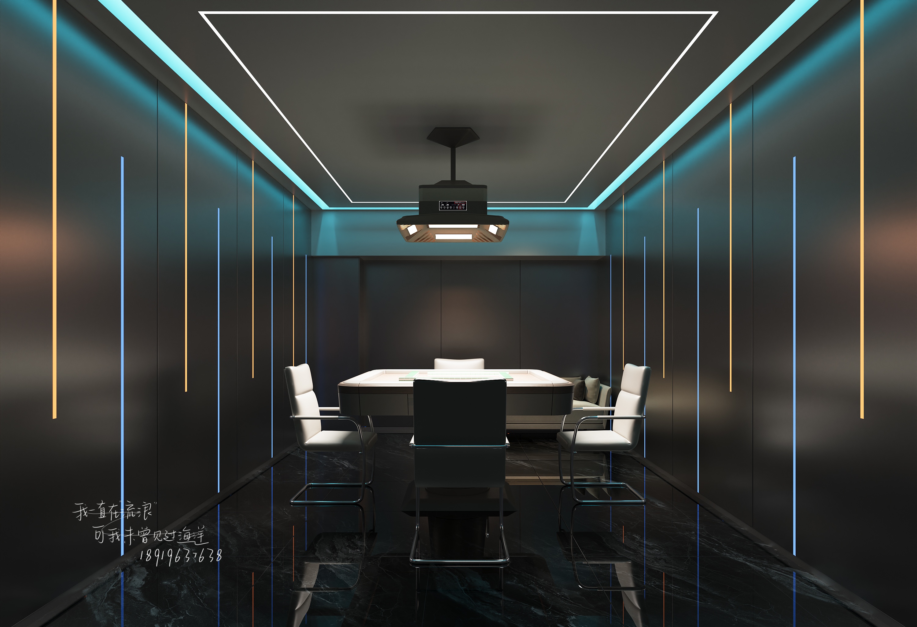 台球室设计案例-10