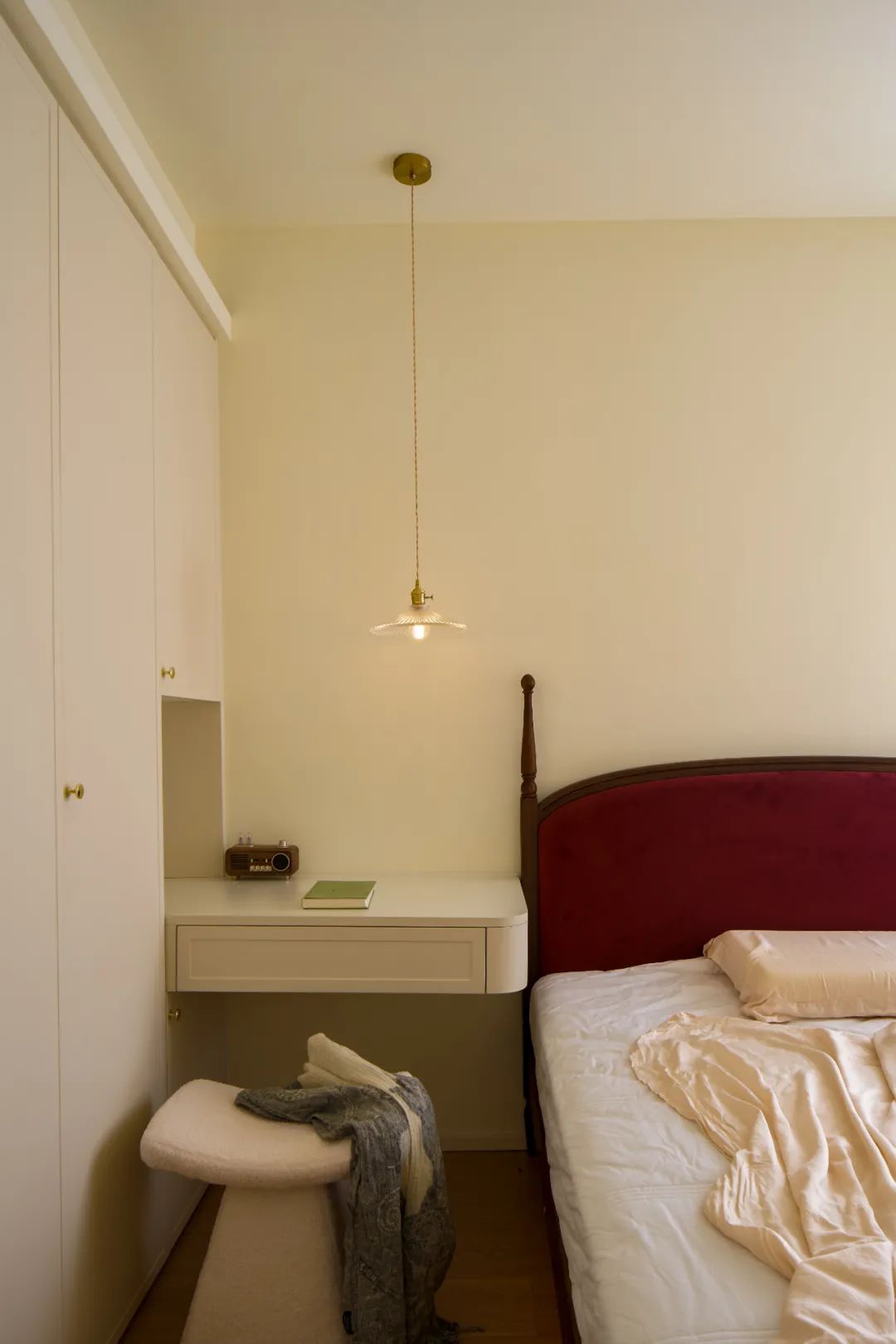 如愿实景｜岭秀名苑51㎡，在白与绿之间写下一首有关家的舒缓诗篇-43