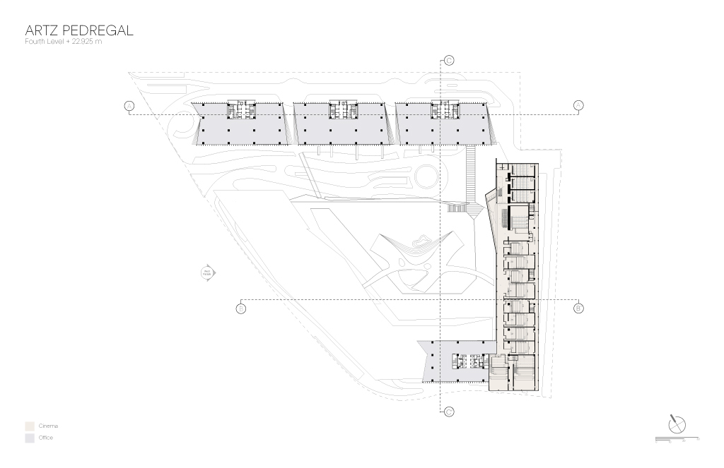 墨西哥城新地标 ARTZ Pedregal · 绿色公共空间与城市融合的设计-72