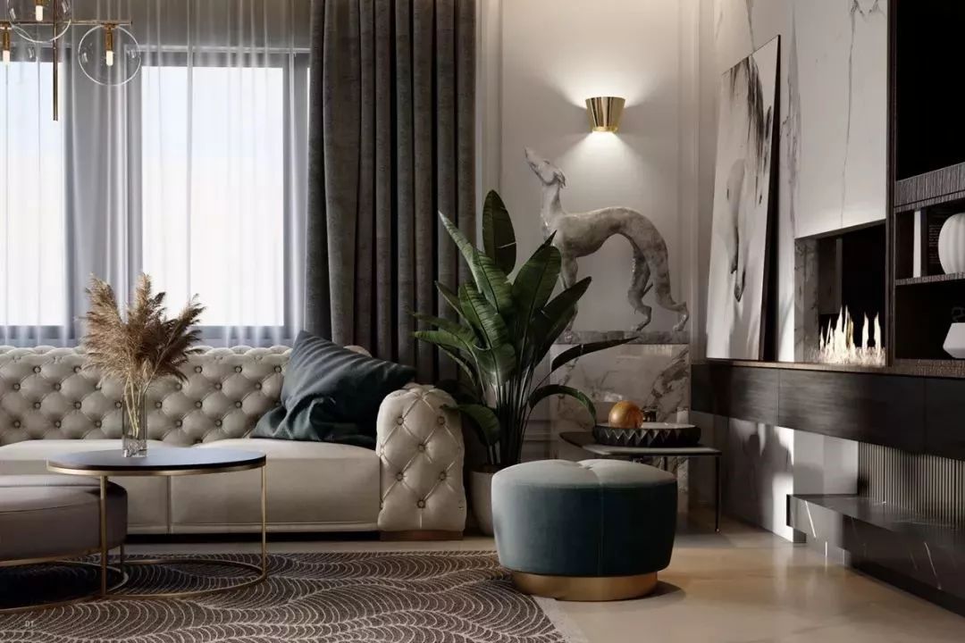 现代轻奢,温馨雅致的空间艺术-57