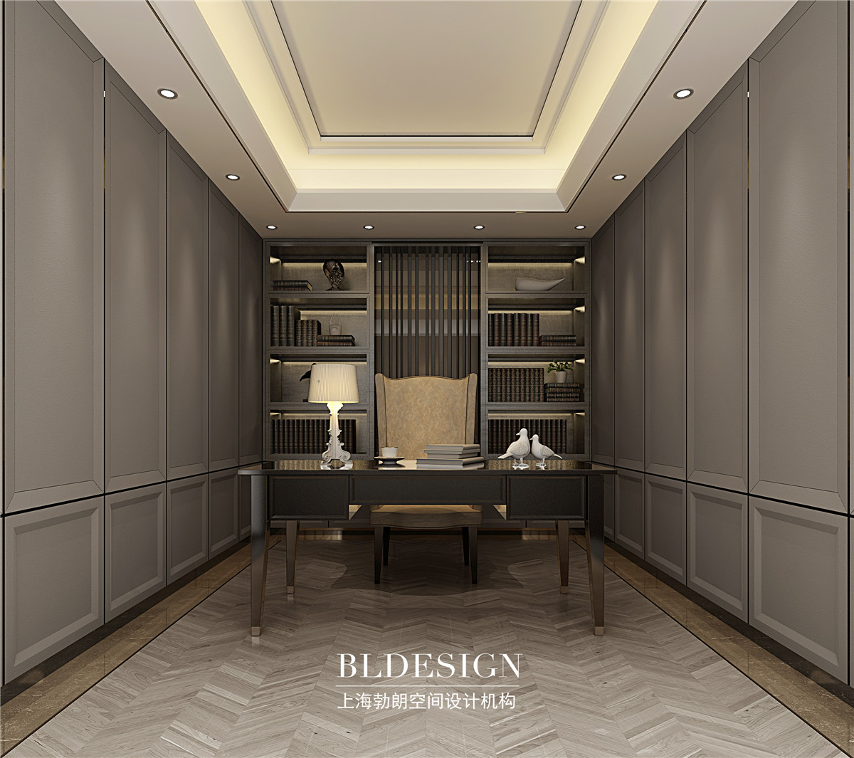 府西雅苑·新中式别墅设计案例-9