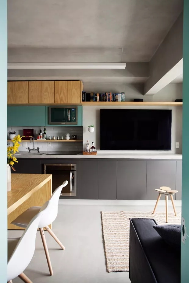 圣保罗42㎡公寓  Casa 100 Arquitetura-3