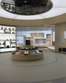 长绒棉展厅落地