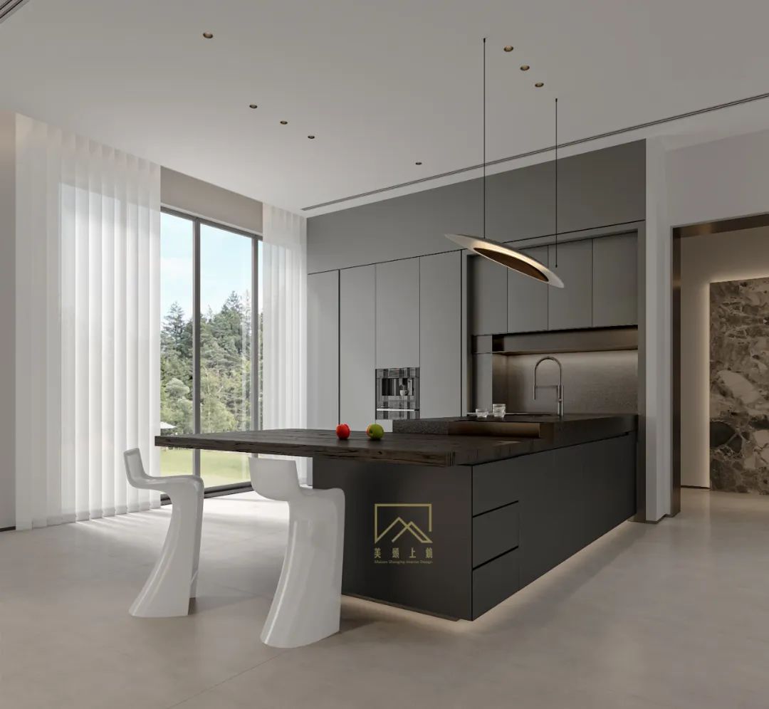 长沙望城自建别墅丨中国长沙丨美颂上镜室内建筑设计-21