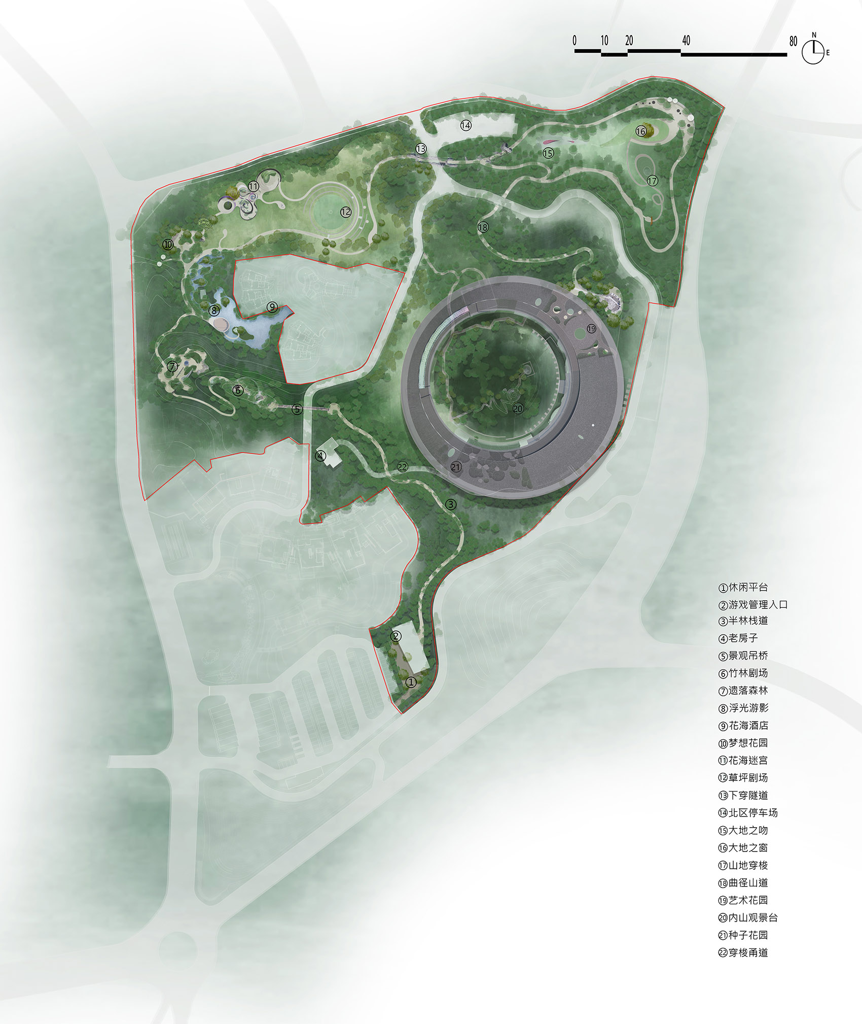 重庆“环舟奇迹”沉浸式户外游戏场景丨中国重庆丨WTD纬图设计-16