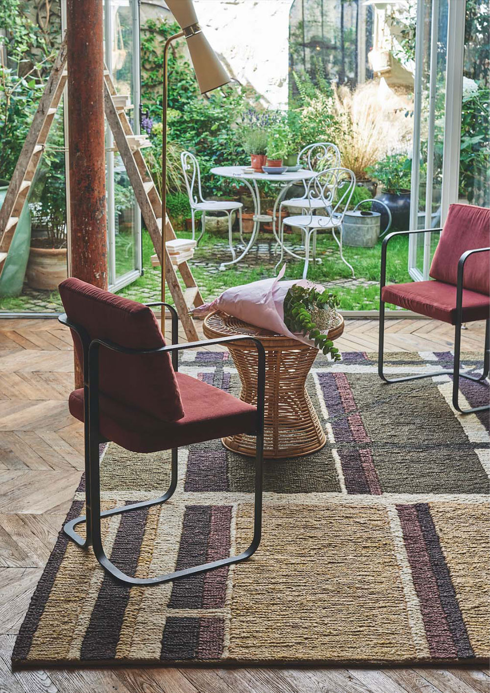 巴黎优雅公寓，细节丰富，私藏迷你花园-5