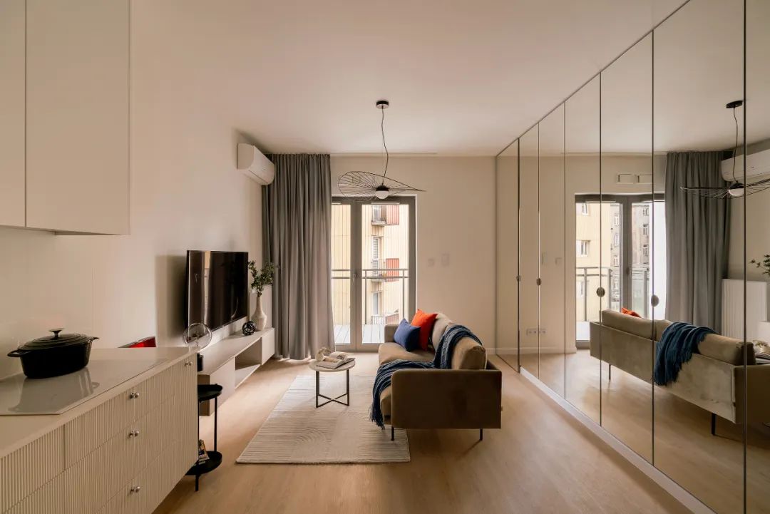 华沙 Mirów 住宅区 38㎡小宅设计丨波兰华沙丨KATARZYNA SOSIŃSKA INTERIORS-5