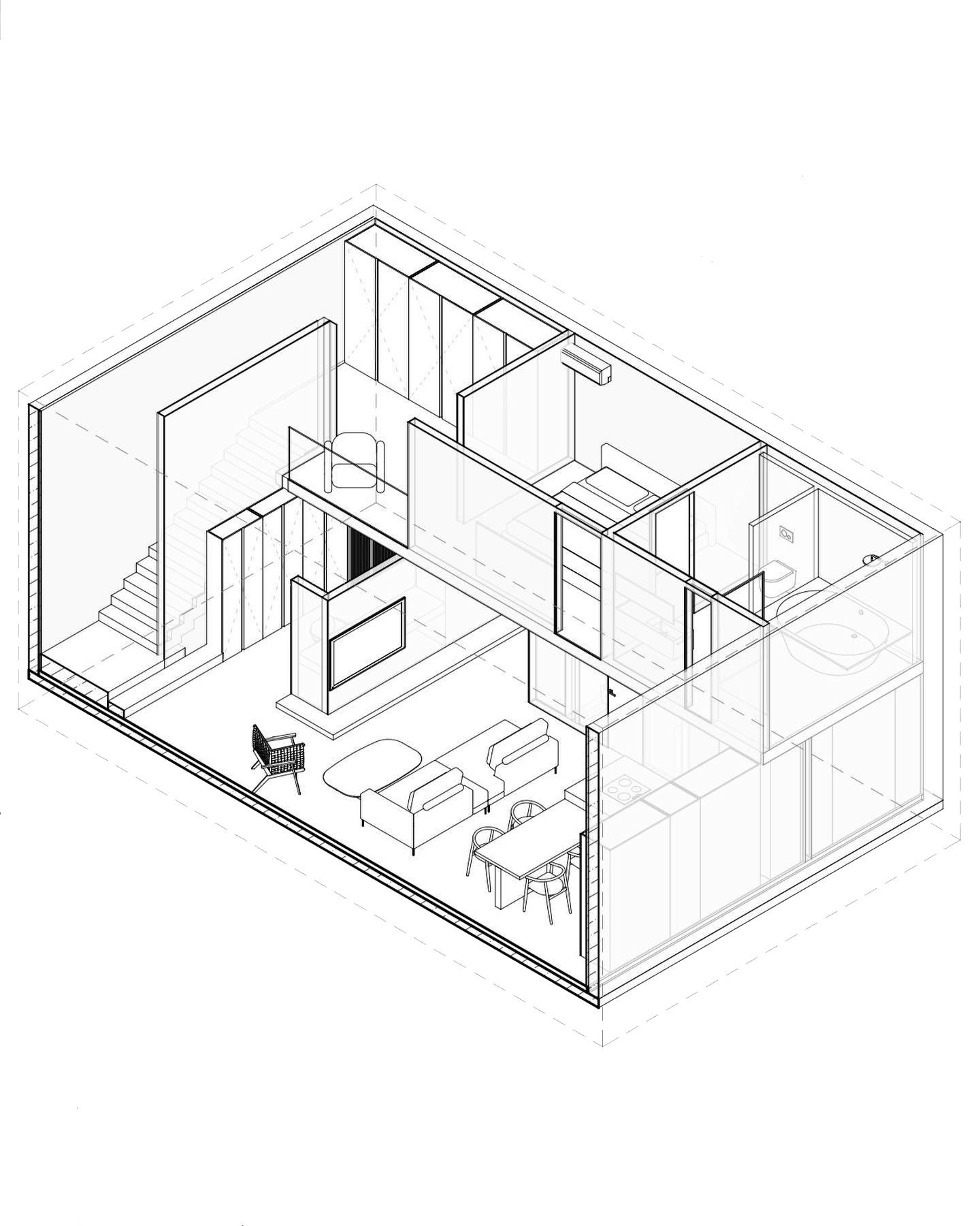 BAIRES 100 平方米 23丨俄罗斯莫斯科丨NUMÉRO A-60