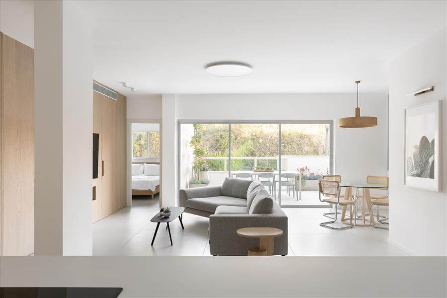 大城市度假公寓翻新丨以色列特拉维夫丨室内设计师塔米·潘潘尔·申卡尔-13