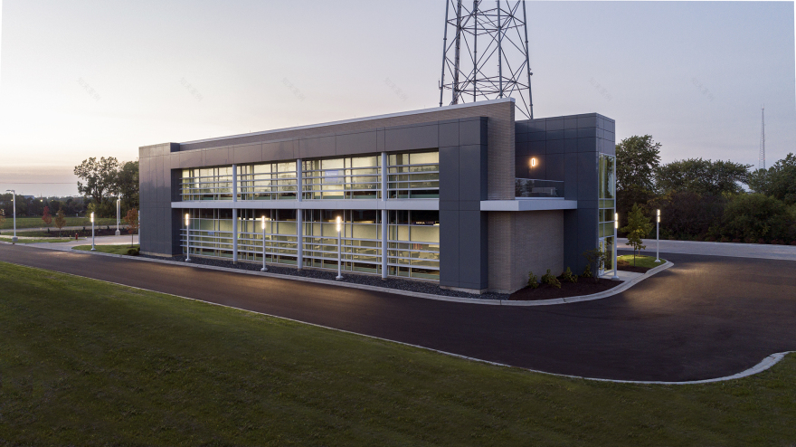 科技先驱 Scientel Solutions 全球总部,现代简约设计诠释协同创新-12