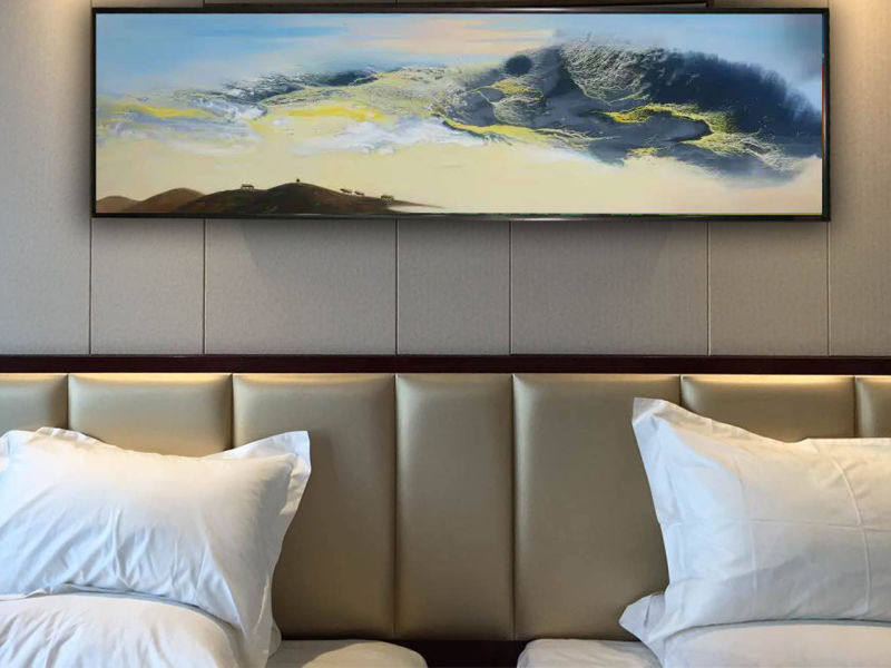 酒店软装案例实拍 | 知名设计师打造的精美墙饰挂件-3