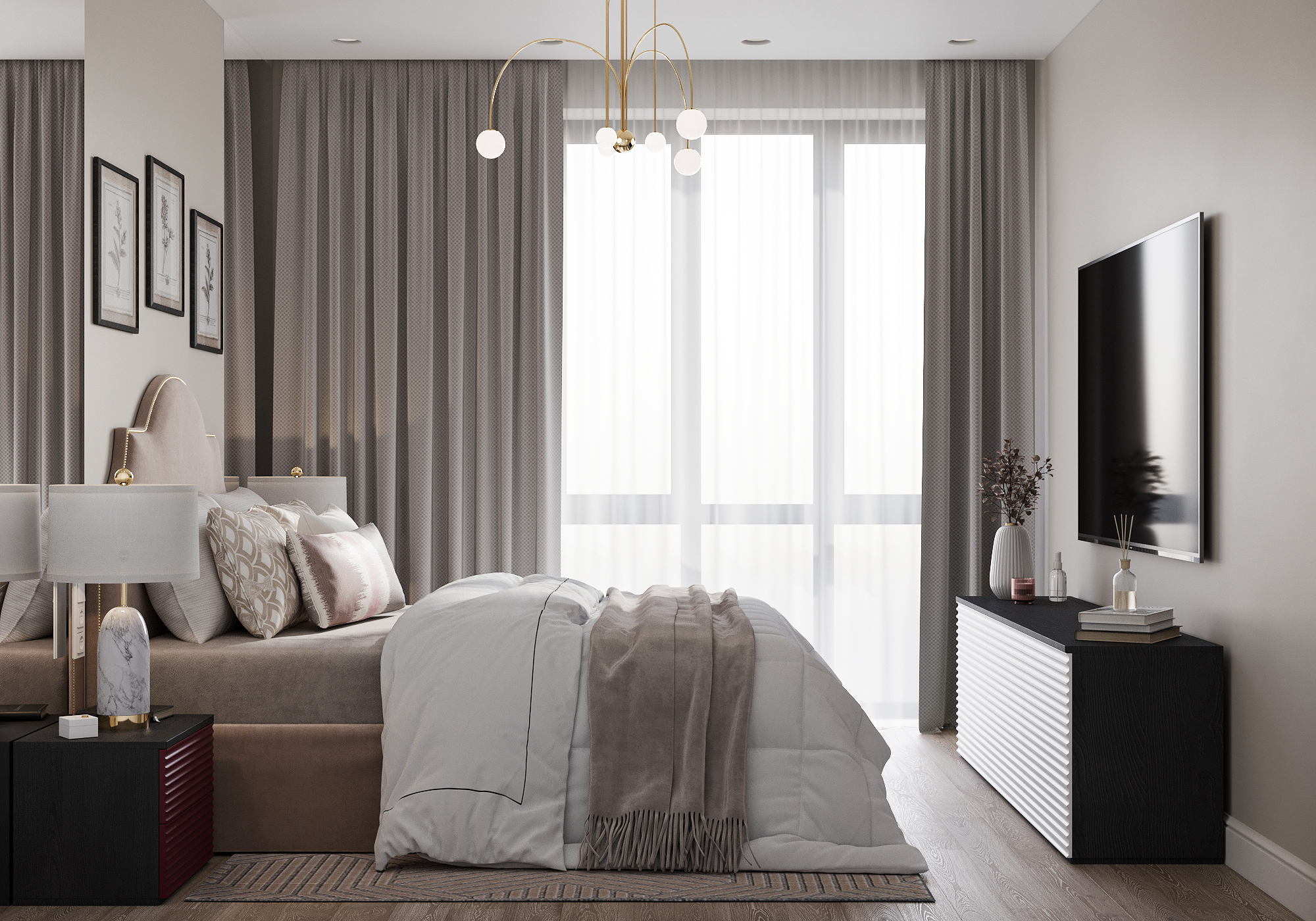 Appartment "Sky" 室内设计-2