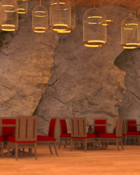 ON | 3D Concept restaurant design