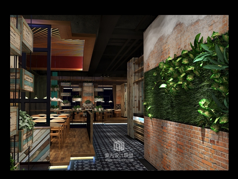 主题餐厅设计-花中城中铁店主题餐厅设计-7