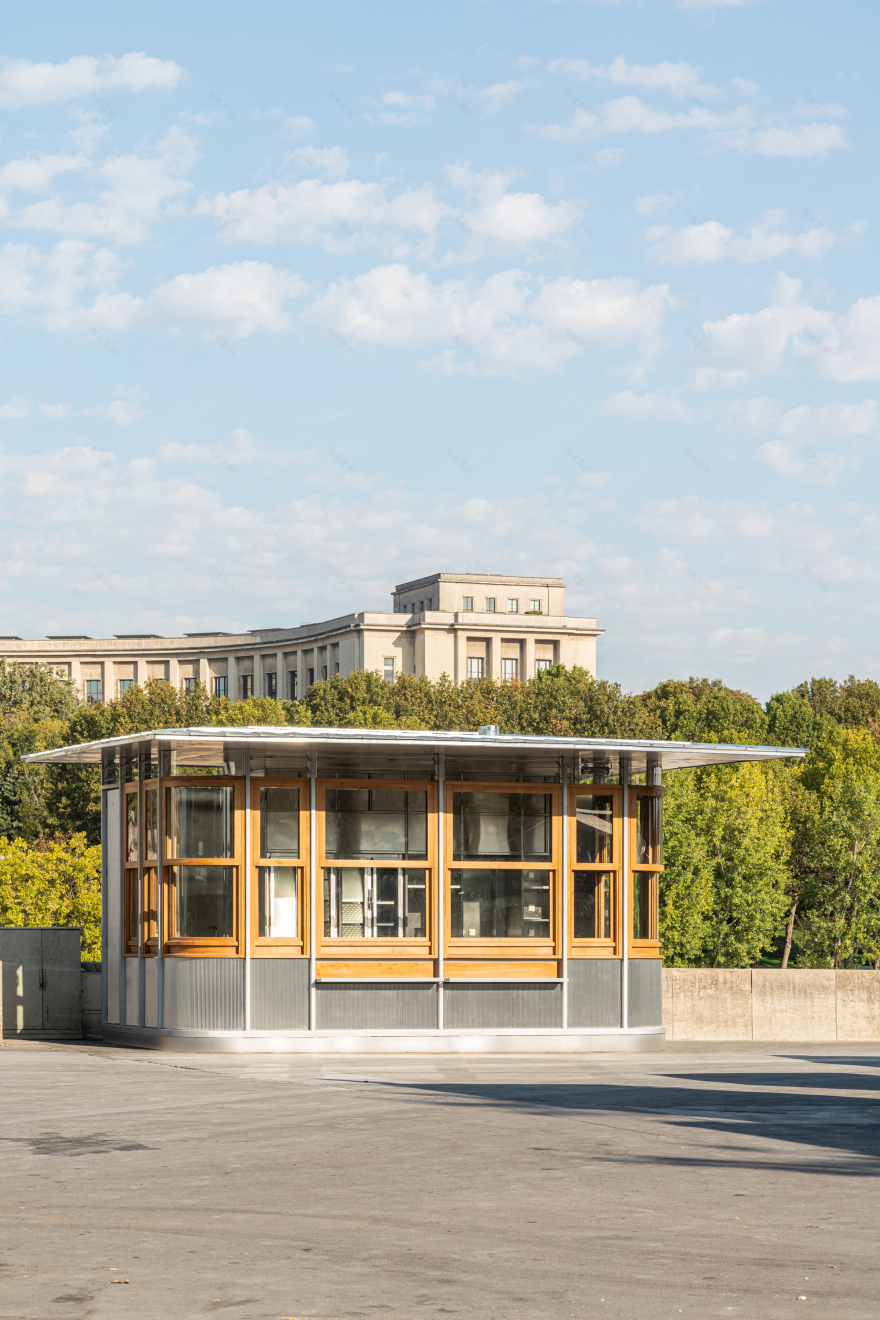 Kiosk Eiffel 食品亭丨法国巴黎丨Franklin Azzi Architecture-8