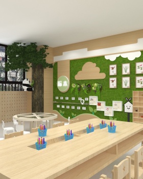 幼儿园自然主题空间设计