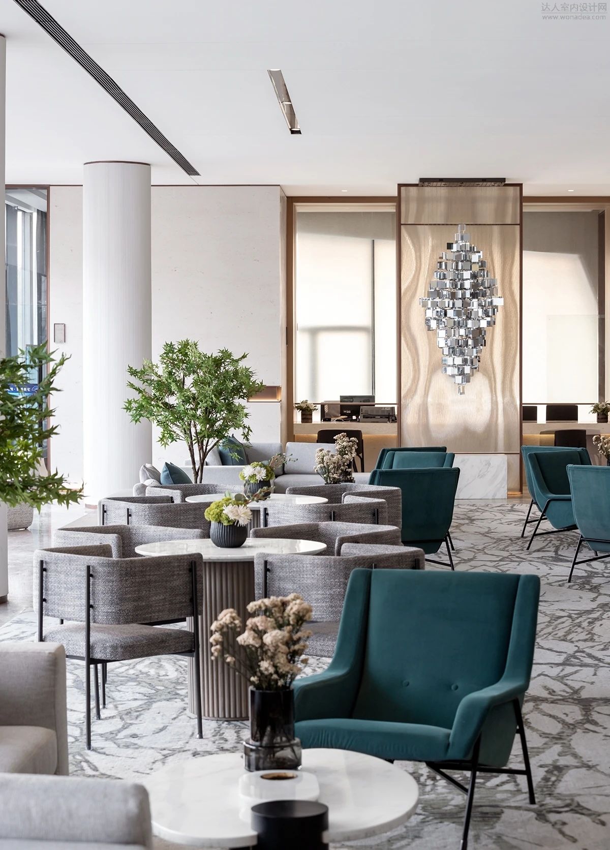  观致设计丨奥园湖州道场乡营销中心与样板间 室内设计 丨中国浙江-14