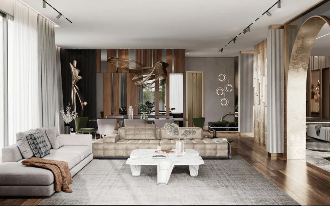 现代奢华室内设计丨埃及设计师 Mahi Soliman-20