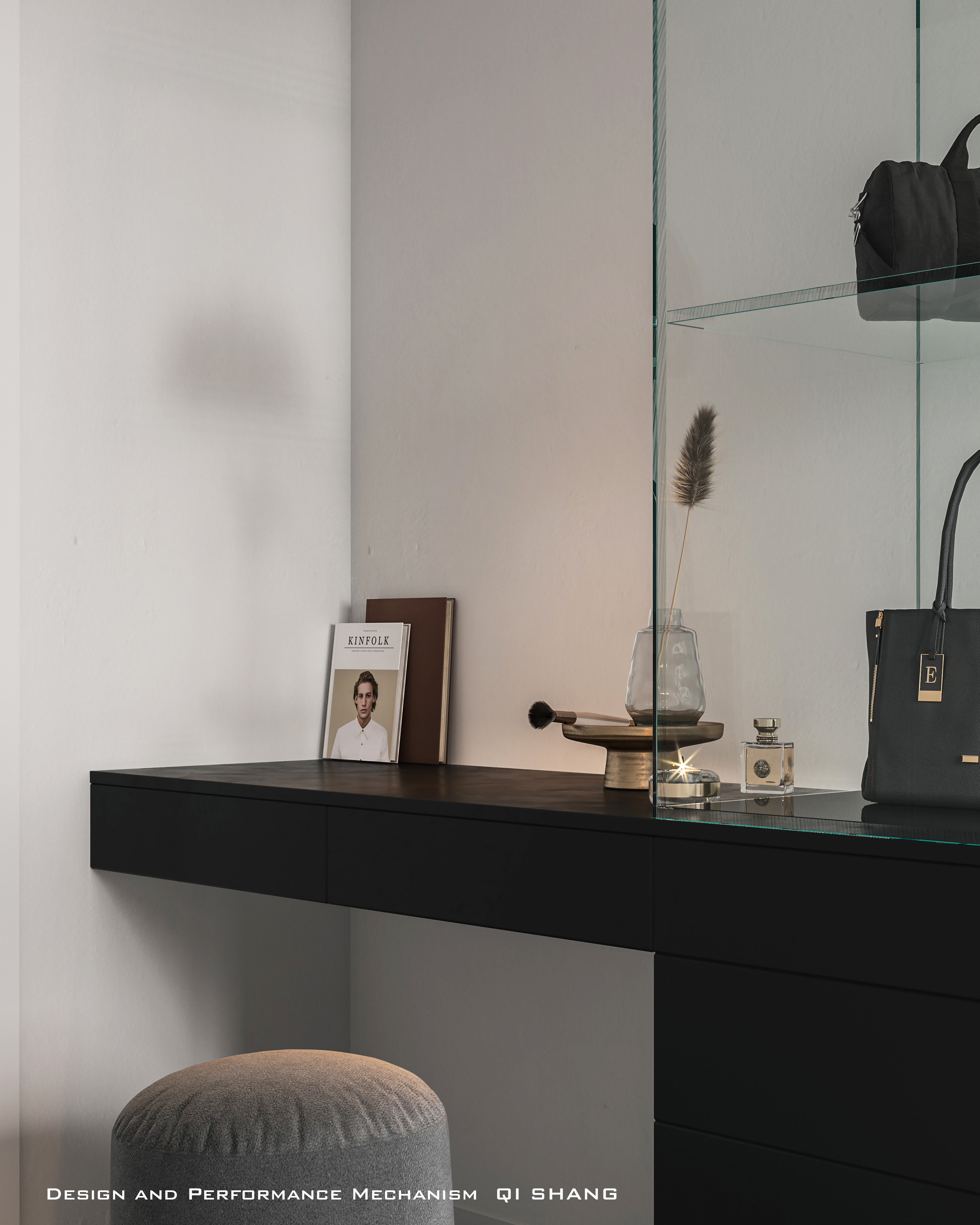 《黑色》迷雾中的室内设计探秘-17