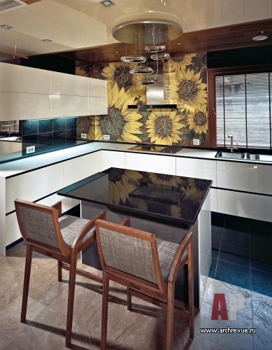 湖边两层木质度假屋室内设计丨室内艺术家 Марина Путиловская-16