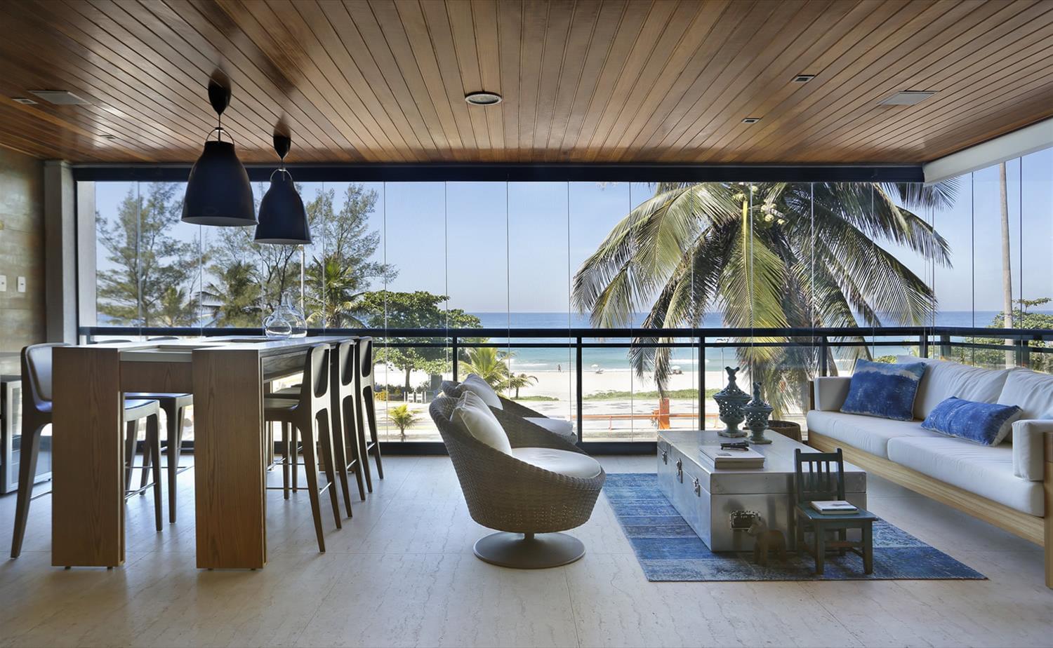 里约热内卢的木质海风公寓-1