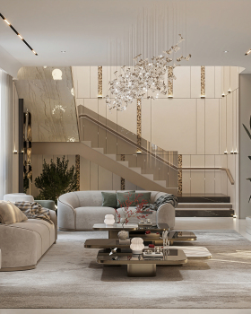 Modern Villa ground floor in KSA