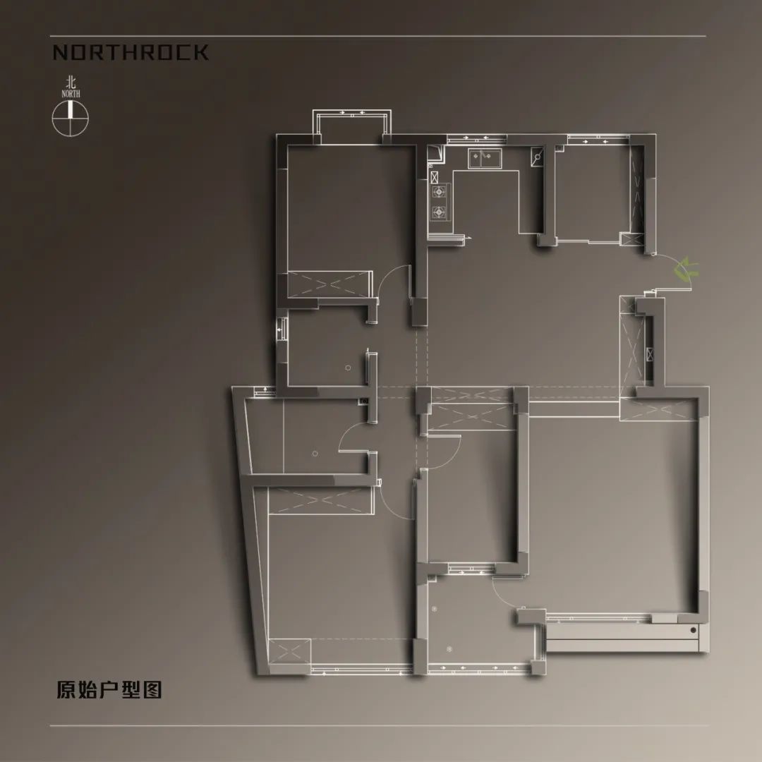 南京香山美墅 · 老小区里的趣味下沉式客厅丨中国南京丨北岩设计-21