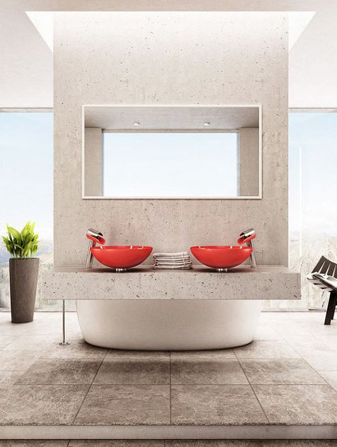 双人洗漱台设计,打造高品质卫浴空间-16