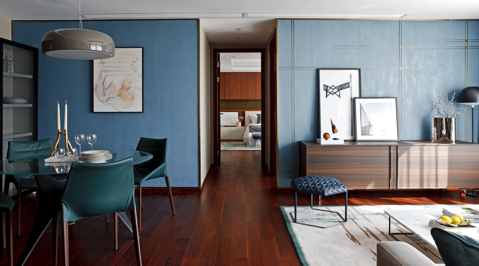 杭州嘉里中心逸庐样板间 | 诠释空间的艺术-10