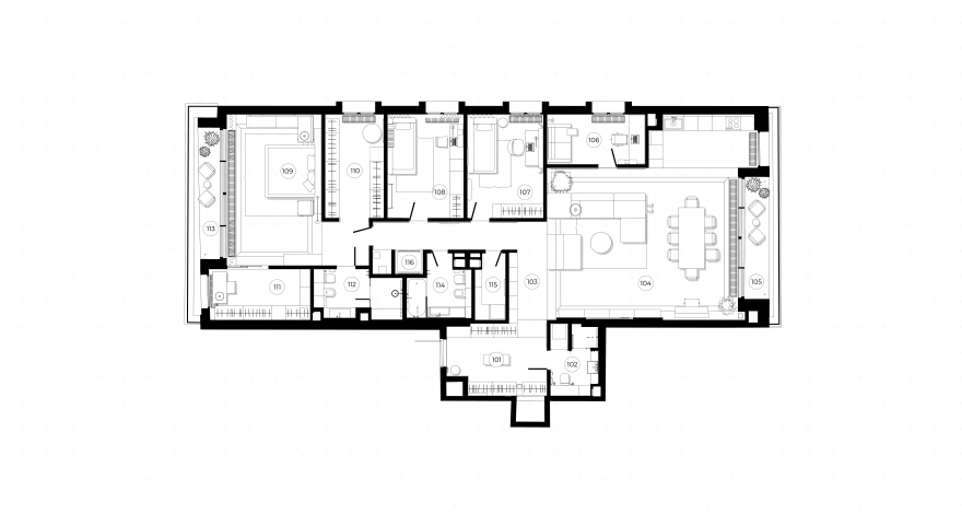 长角公寓丨俄罗斯莫斯科丨Anastasia Struchkova等-25